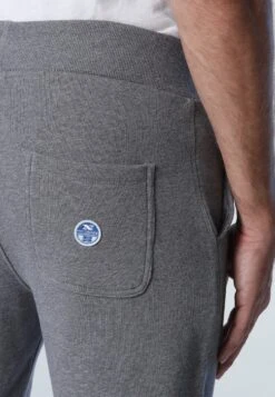 North Sails Sweatpants Regular Broek Heren Grijs Gemêleerd -Herenkleding 2a3956bb39a782e7ee0ccb4f73417722