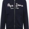 Pepe Jeans Sweatvesten Met Capuchon Sweatvest LAMONT Heren Navy