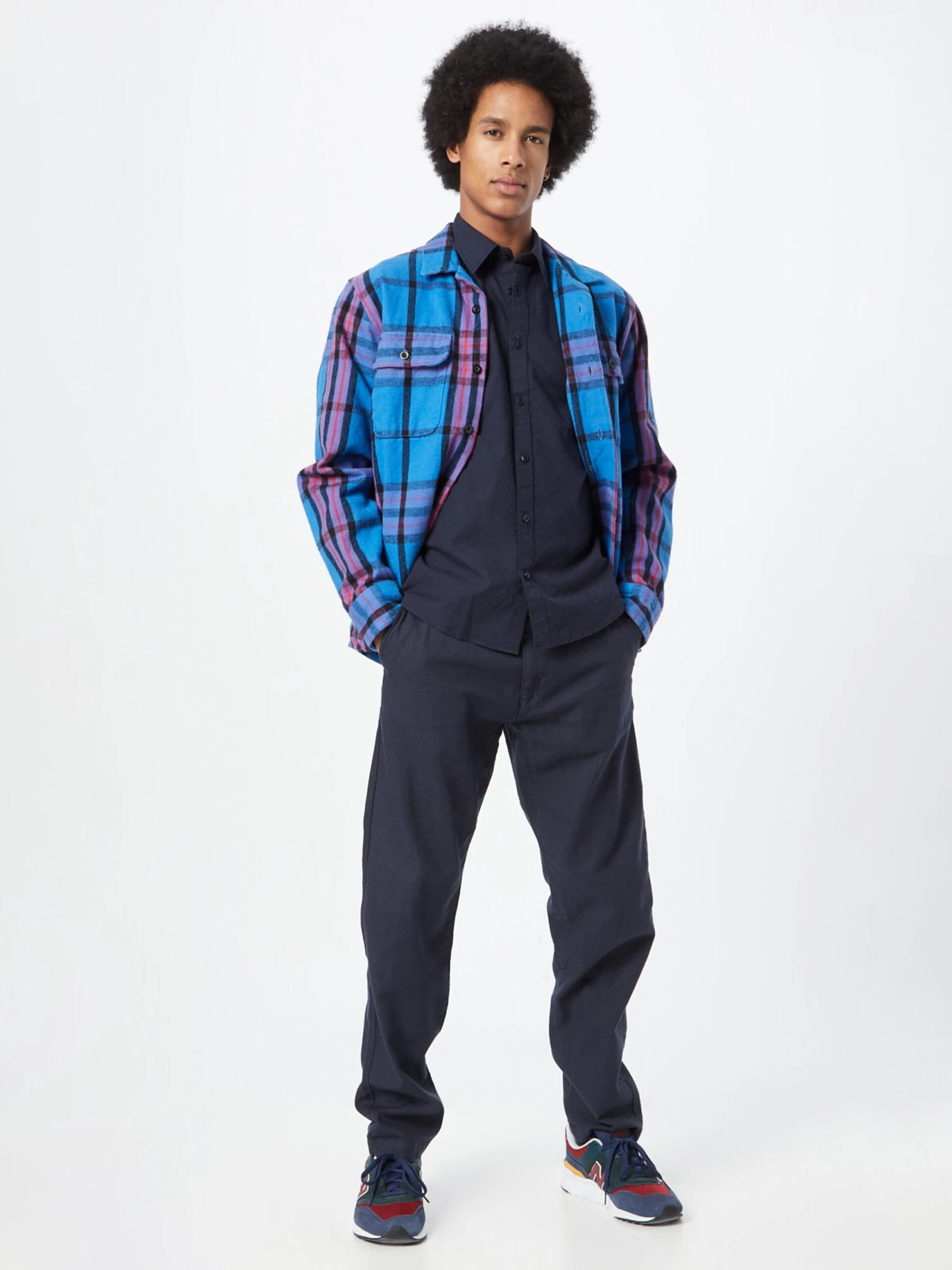 Indicode Jeans Chinos Regular Chino Clio Heren Navy 5 Indicode Jeans Chinos Regular Chino Clio Heren Navy - Afbeelding 5