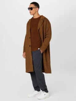 Crewneck Truien Trui Bolid Heren Donkeroranje -Herenkleding 2f419e4ab4b55b226a0cd5150c5b4be1