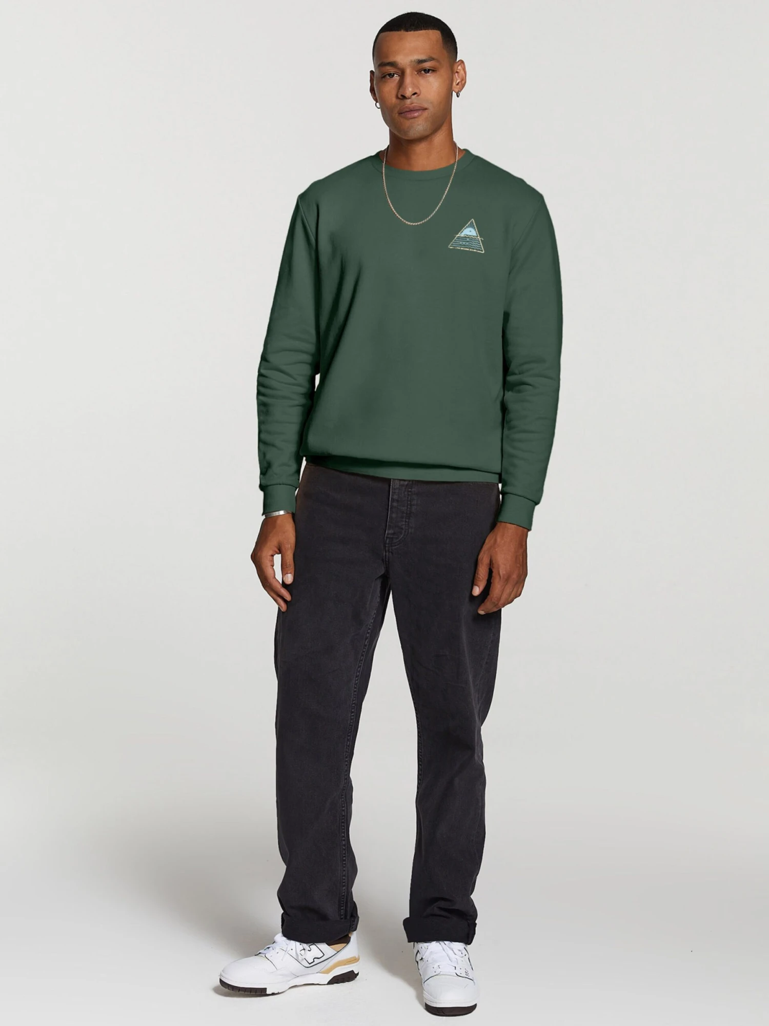 Shiwi Sweatshirts Sweatshirt Heren Donkergroen 5 Shiwi Sweatshirts Sweatshirt Heren Donkergroen - Afbeelding 5