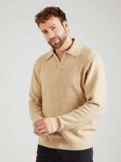 V-hals Truien Trui Philipp Heren Sand -Herenkleding 307ede079fdb818d670760dfbb389143