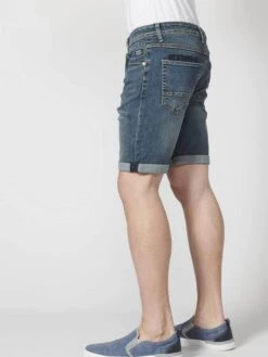 Koroshi Denim Shorts Slimfit Jeans Heren Blauw -Herenkleding 30dea18d876f2f1a92ae6e95ff2c5caa