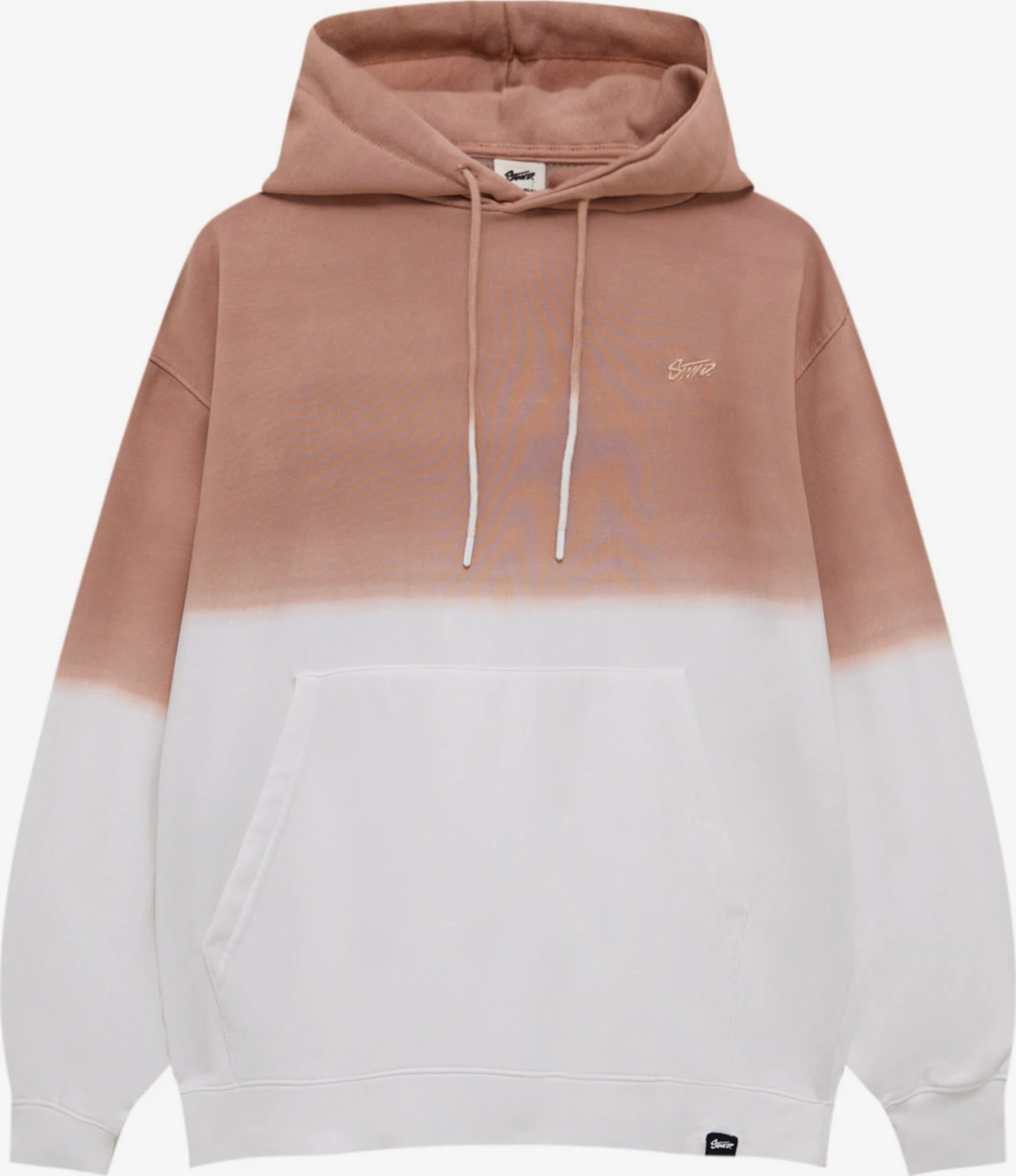 PULL & BEAR Hoodies Sweatshirt Heren Poederroze 1 PULL & BEAR Hoodies Sweatshirt Heren Poederroze