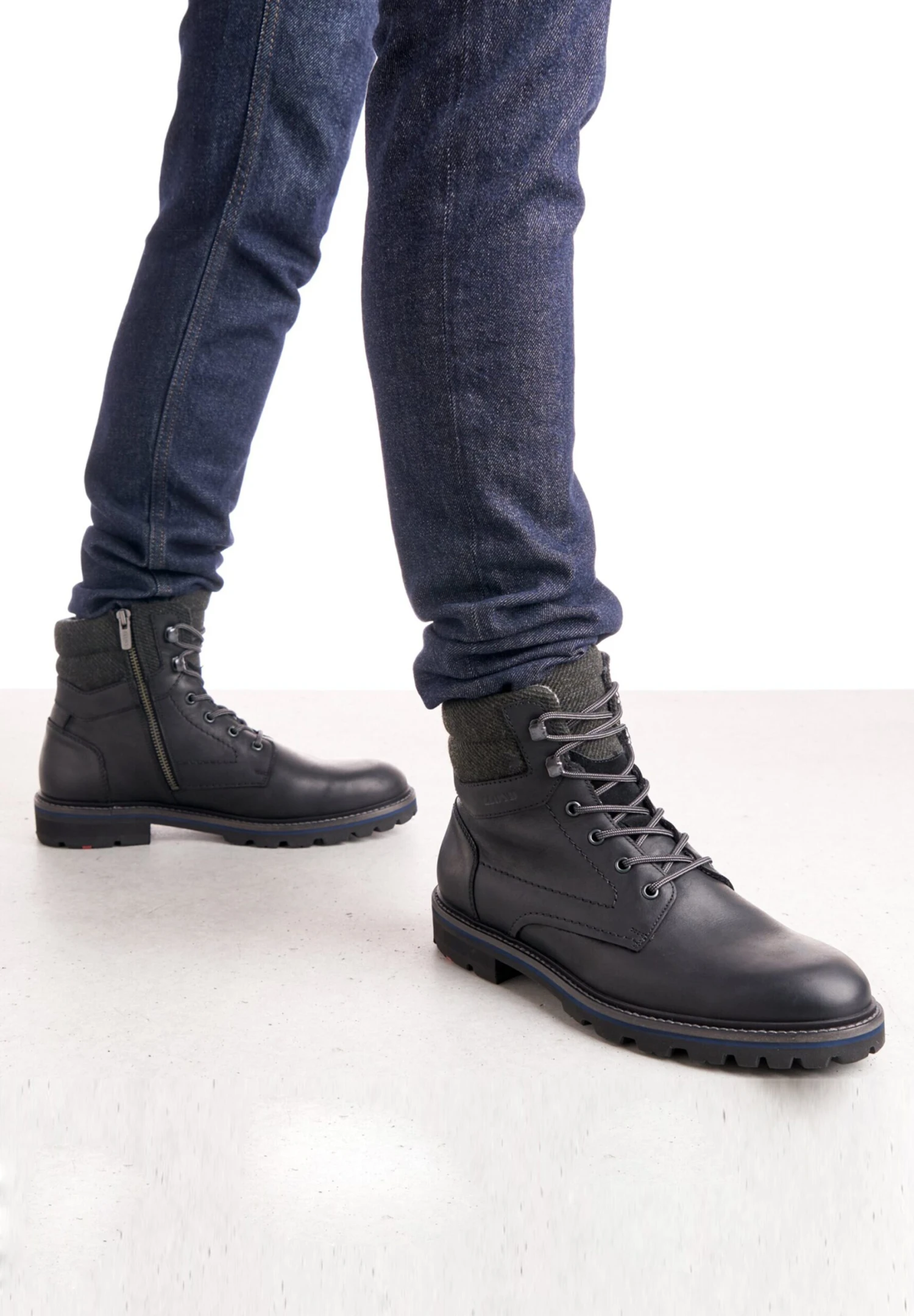 Lloyd Boots & Laarzen Veterboots Flavio Heren Zwart 4 Lloyd Boots & Laarzen Veterboots Flavio Heren Zwart - Afbeelding 4