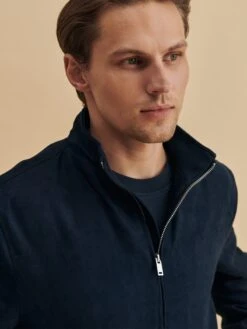 Tussenjassen Tussenjas Fiete Heren Donkerblauw -Herenkleding 32a9bd0eb872ddb1065ed117b9de93ba