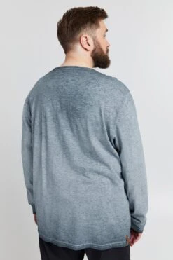 Solid Longsleeves Shirt Timur Heren Donkerblauw -Herenkleding 332f273c573829eea031880ebab23e2a