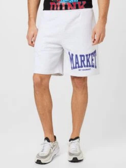 MARKET Sweat Shorts Loosefit Broek Heren Lichtgrijs 7 MARKET Sweat Shorts Loosefit Broek Heren Lichtgrijs -Herenkleding 344a889bf36eba834f4d3c38e73656bd