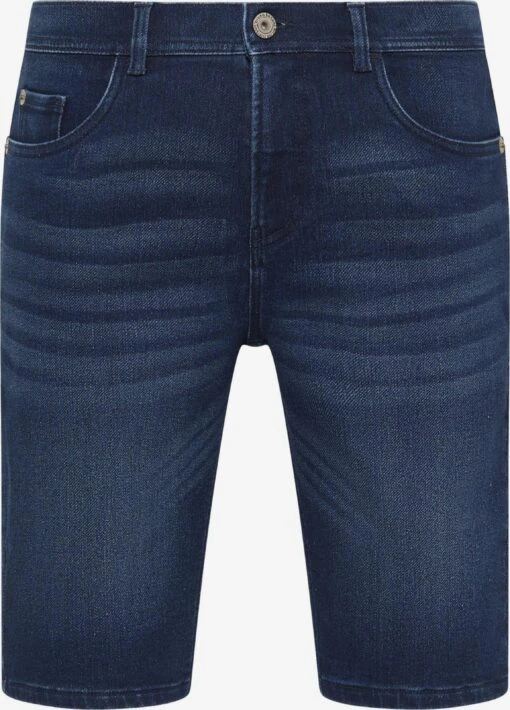 Bruno Banani Denim Shorts Slimfit Jeans Bishop Heren Blauw