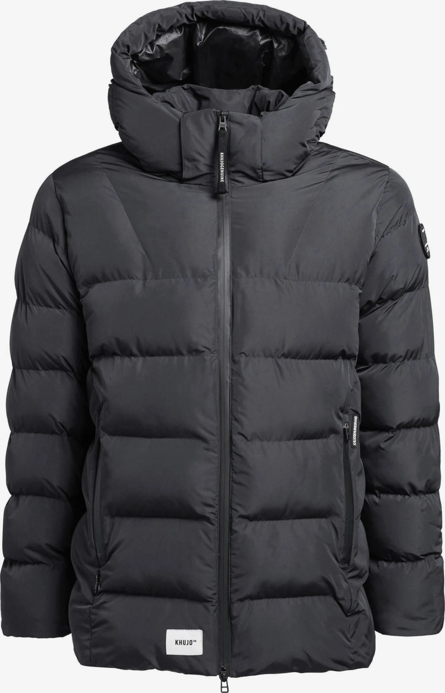 Khujo Winterjassen Winterjas SUMO Heren Donkergrijs 1 Khujo Winterjassen Winterjas SUMO Heren Donkergrijs