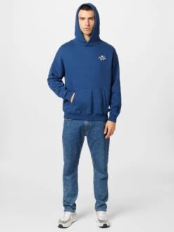 Abercrombie & Fitch Hoodies Sweatshirt Heren Marine -Herenkleding 372669b5c9f166902378f23b7f2f999a