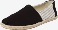 Toms Lage Schoenen Espadrilles ALPARGATA Heren Zwart