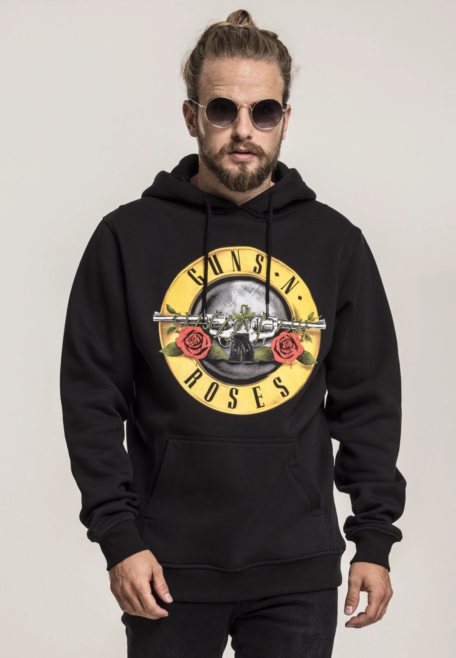 Mister Tee Hoodies Sweatshirt Guns N Roses Heren Zwart 3 Mister Tee Hoodies Sweatshirt Guns N Roses Heren Zwart - Afbeelding 3