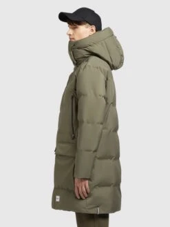 Khujo Wintermantels Winterjas Slow Heren Olijfgroen -Herenkleding 3864f768cadb3ee54089aac22a21bd0f