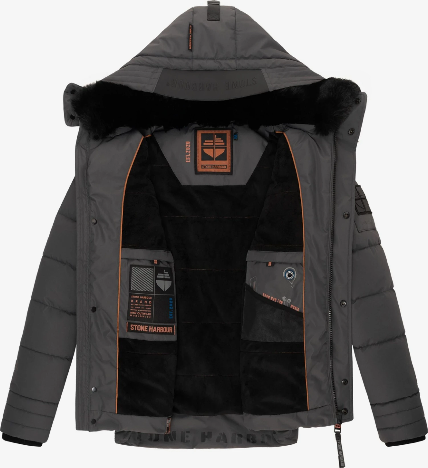 Outdoor Jassen Functionele Jas Witaas Heren Antraciet 6 Outdoor Jassen Functionele Jas Witaas Heren Antraciet - Afbeelding 6