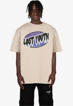 T-shirts Shirt Heren Sand -Herenkleding 3b2459471d0670517bf8c2cb43c93392