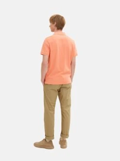 Tom Tailor Polos Shirt Heren Abrikoos -Herenkleding 3c752b773b99c89cf05645b41d6f5d98