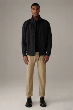 Strellson Pantalons Regular Bandplooibroek Louis Heren Donkerbeige -Herenkleding 3dcc62ca7e80f811796821eb22e46a51