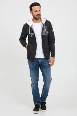 Sweatvesten Sweatvest THURE Heren Grijs -Herenkleding 3dd3279e3fa78e48213f0a3d0393d0cf