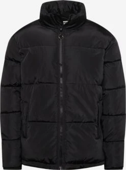 COLOURFUL REBEL Winterjassen Winterjas Finch Heren Zwart