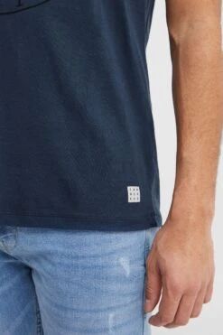 Blend T-shirts Shirt Heren Blauw -Herenkleding 4007b210ab88db5eddc8144816ec3cc6