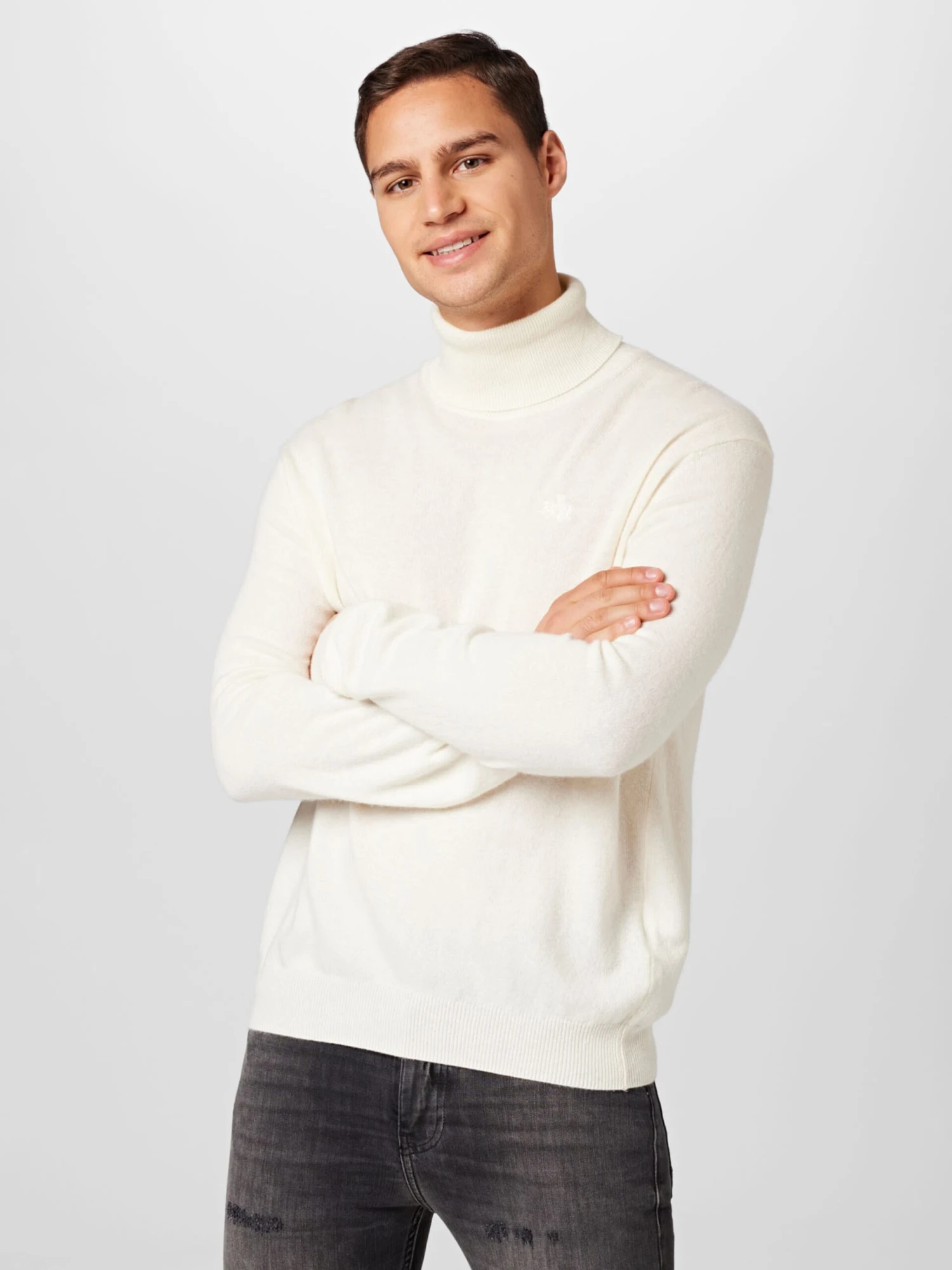 La Martina Coltruien Trui Heren Wit 3 La Martina Coltruien Trui Heren Wit - Afbeelding 3