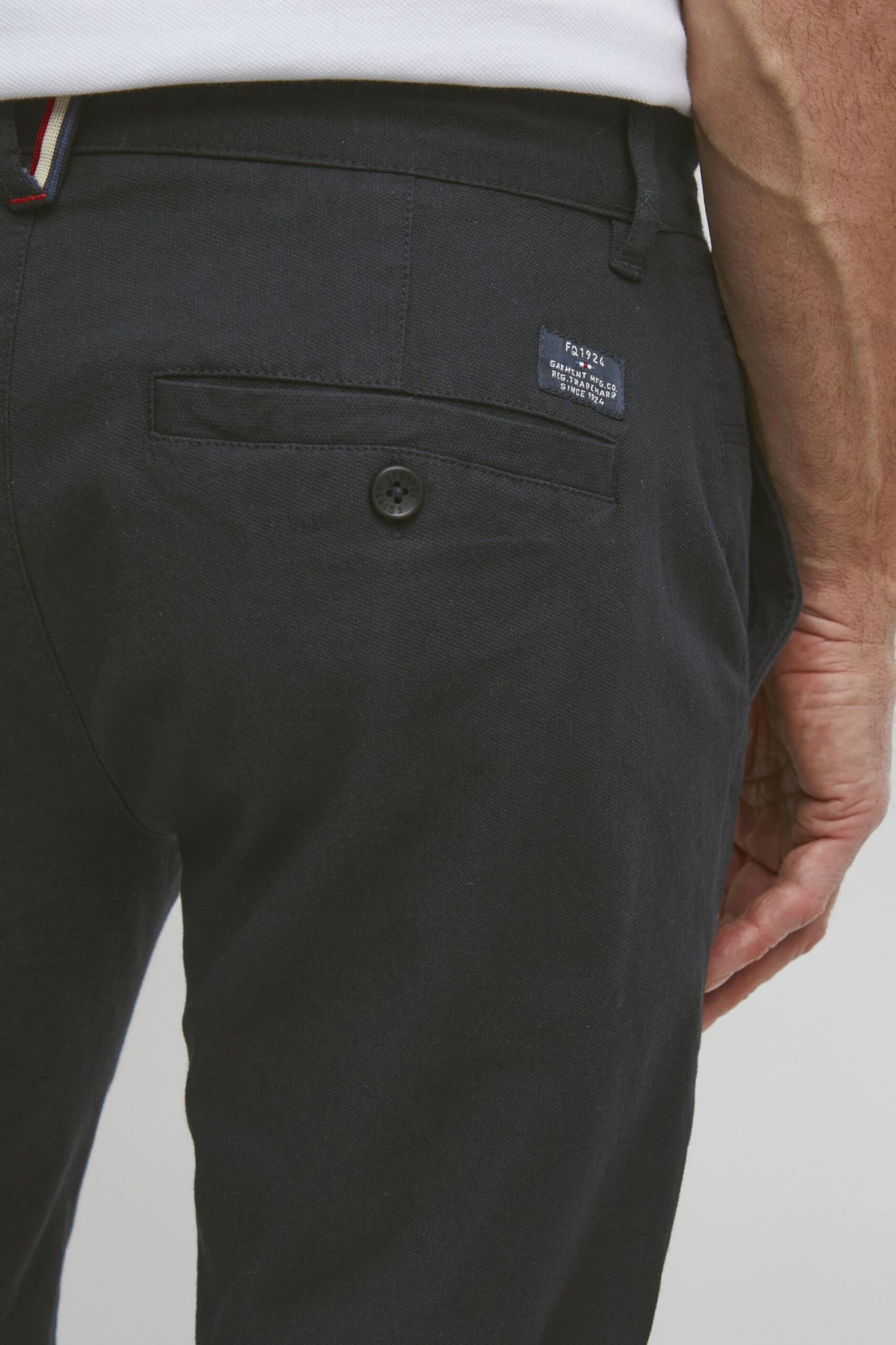 Chinos Regular Chino Snorre Heren Zwart 6 Chinos Regular Chino Snorre Heren Zwart - Afbeelding 6