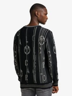 CARLO COLUCCI V-hals Truien Trui Cubich Heren Zwart -Herenkleding 41e93b8b1a458abf7c5ba3cf2d73b284