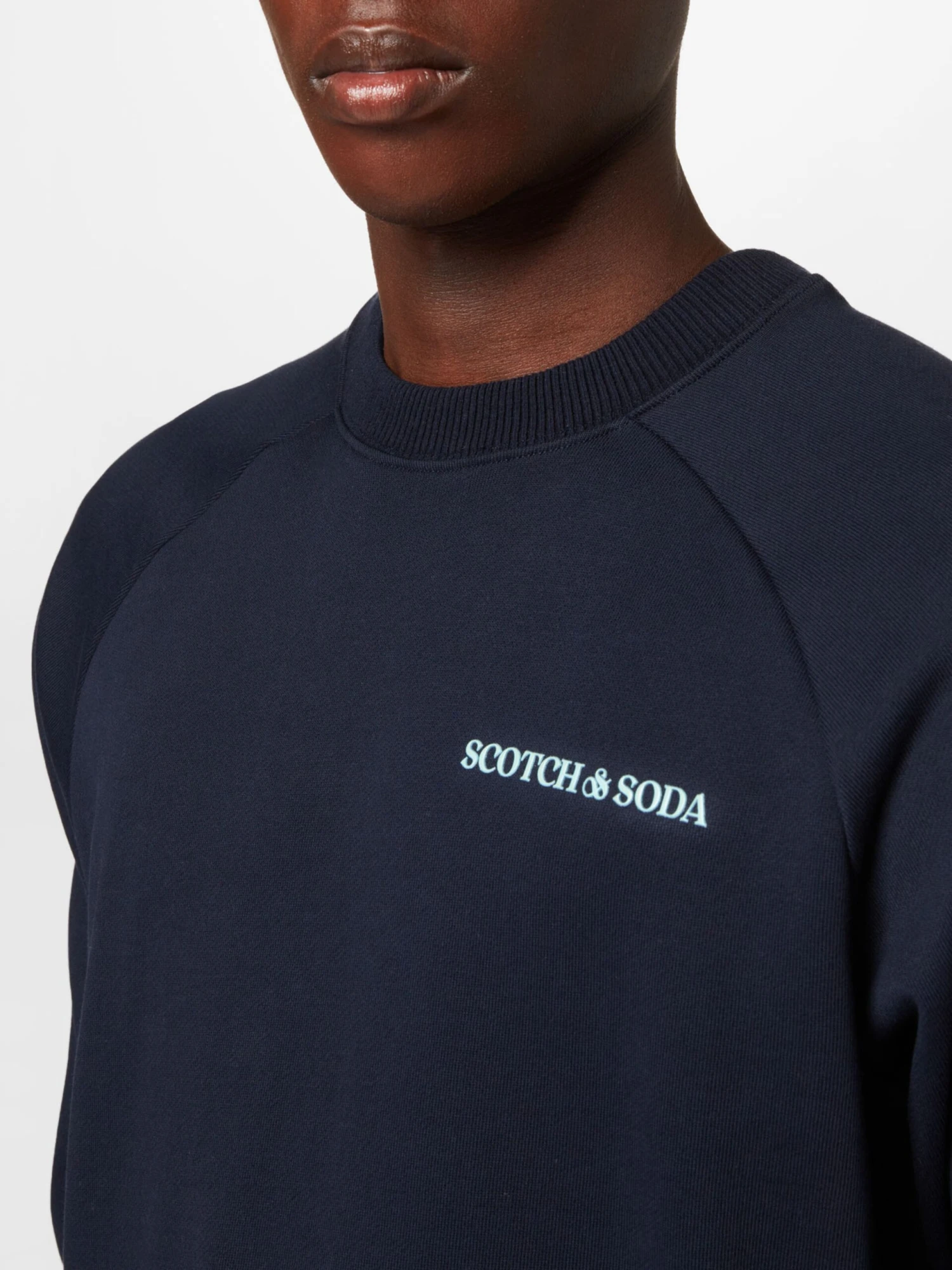 Scotch & Soda Sweatshirts Sweatshirt Heren Pastelblauw / Donkerblauw 5 Scotch & Soda Sweatshirts Sweatshirt Heren Pastelblauw / Donkerblauw - Afbeelding 5
