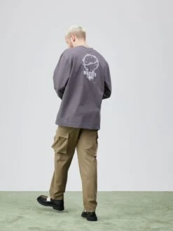 Longsleeves Shirt Noah Heren Antraciet -Herenkleding 43c299673e9eb12a20fba282fd1458d3