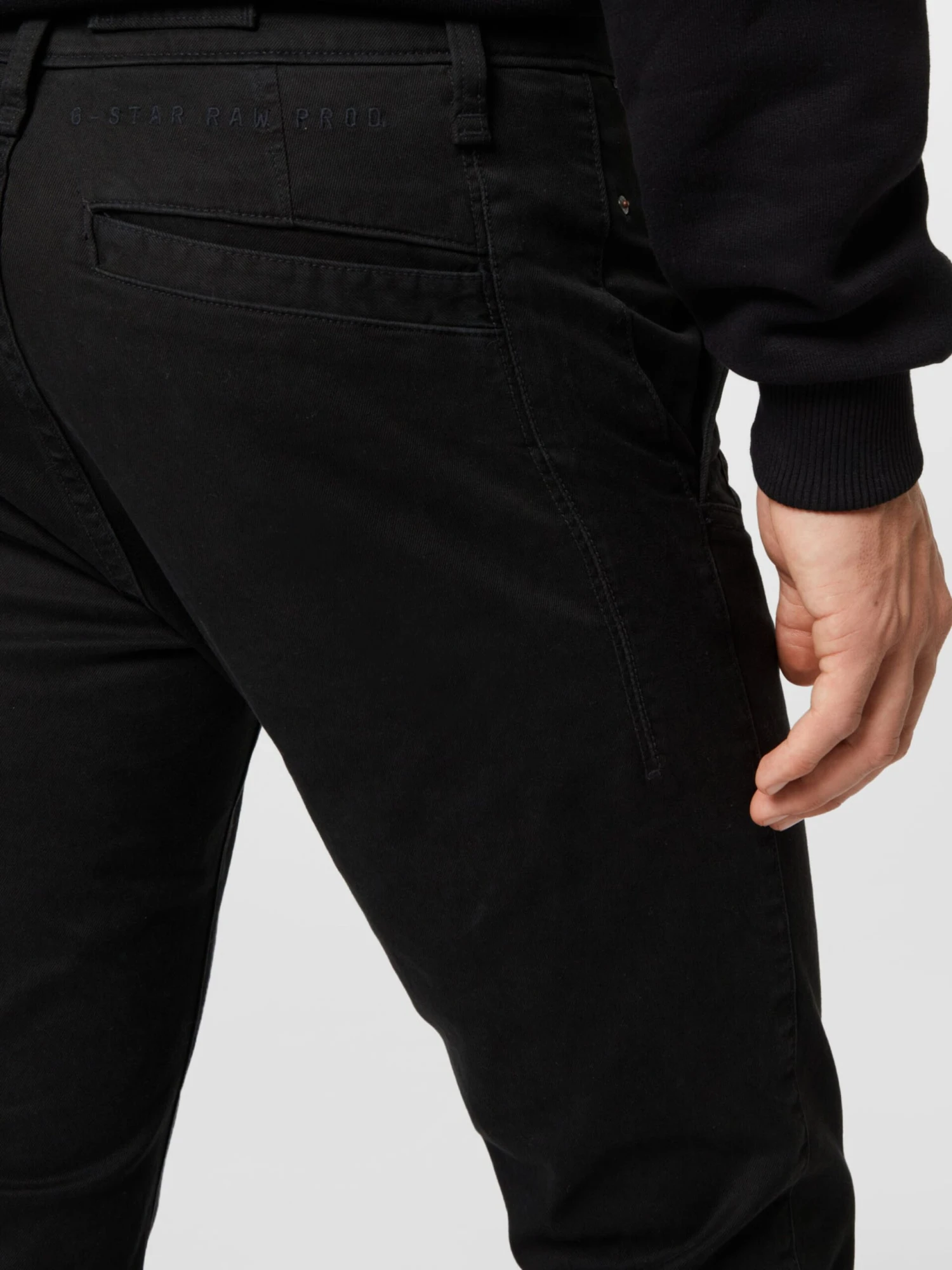 G-Star Raw Chinos Slimfit Chino Bronson Heren Zwart 2 G-Star Raw Chinos Slimfit Chino Bronson Heren Zwart - Afbeelding 2
