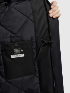 Khujo Wintermantels Winterjas Tuck Heren Zwart -Herenkleding 440df6fbccf0f6b3bc4b113a7bc30ee6