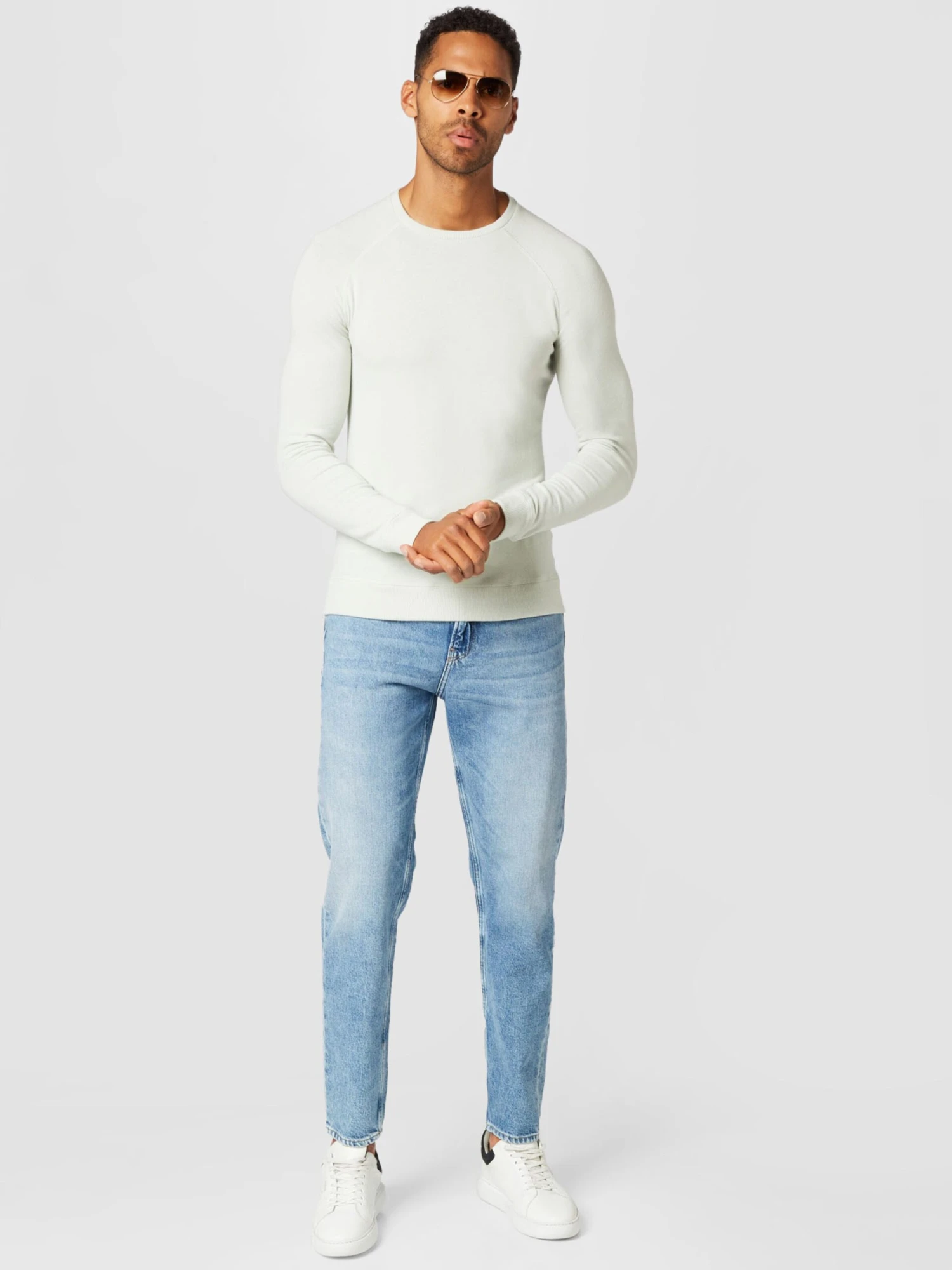 Denham Sweatshirts Sweatshirt Heren Pastelgroen 5 Denham Sweatshirts Sweatshirt Heren Pastelgroen - Afbeelding 5