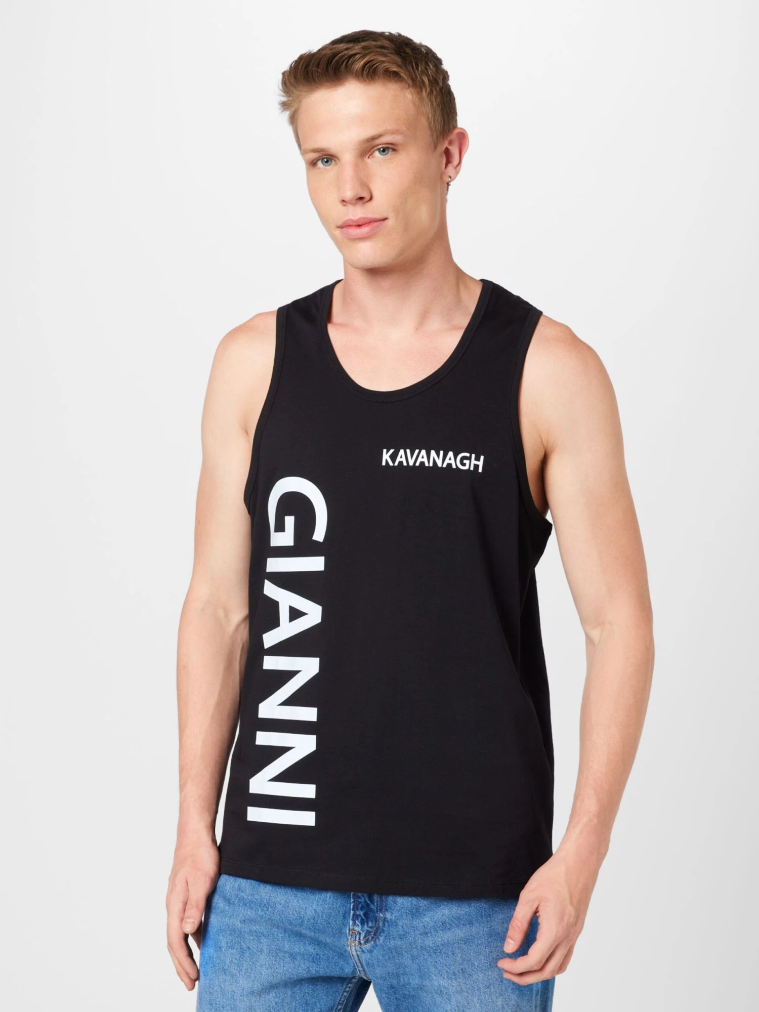 Tanktops Shirt Dimension Heren Zwart 3 Tanktops Shirt Dimension Heren Zwart - Afbeelding 3