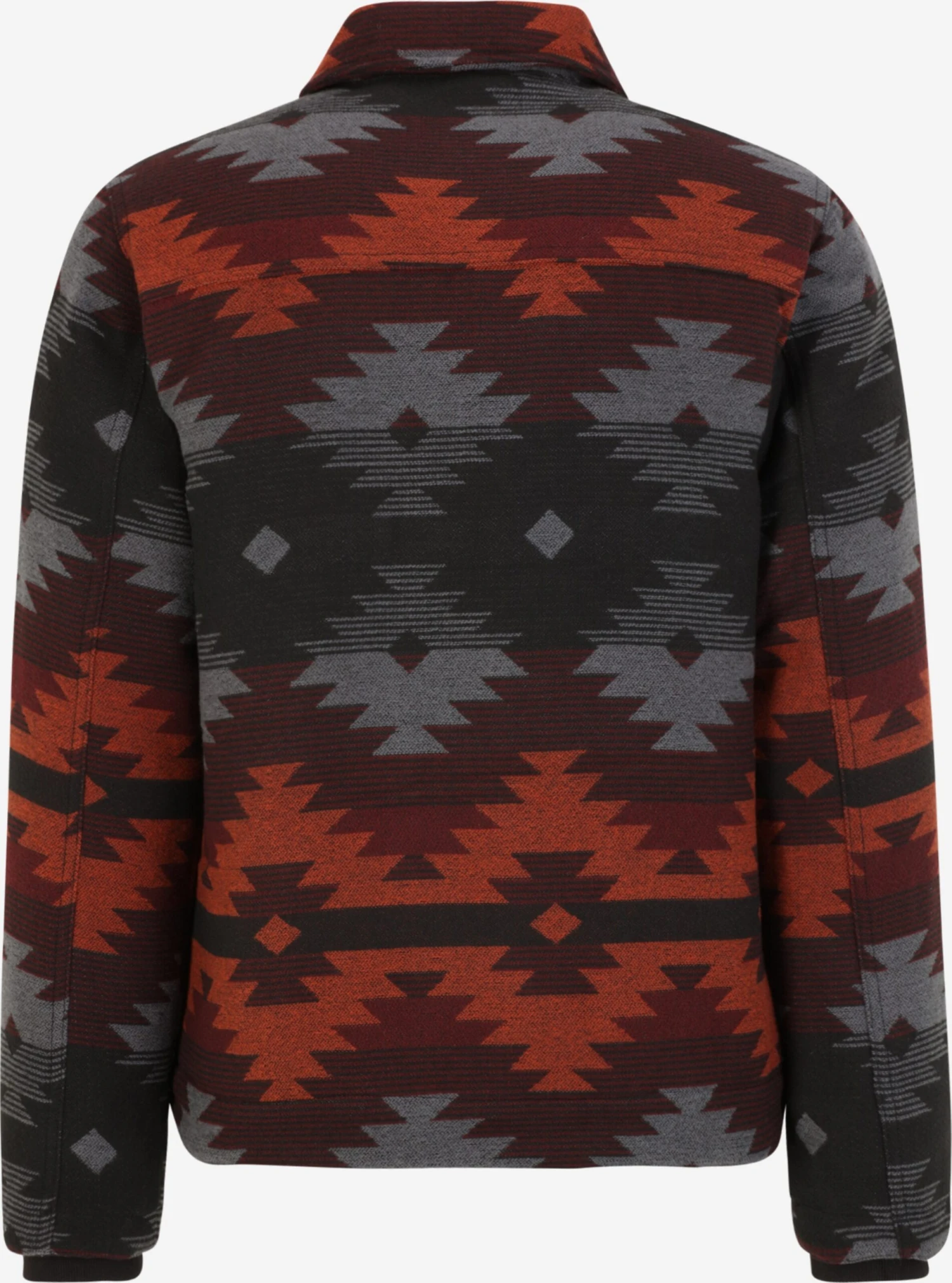 Iriedaily Tussenjassen Regular Fit Tussenjas Santania Heren Grijs / Rood / Bourgogne 2 Iriedaily Tussenjassen Regular Fit Tussenjas Santania Heren Grijs / Rood / Bourgogne - Afbeelding 2