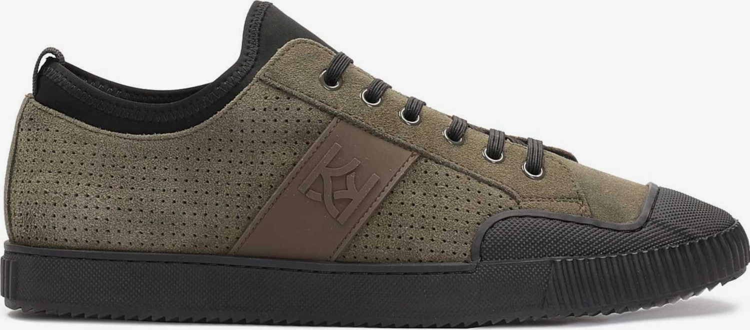 Kazar Casual Sneakers Sneakers Laag Heren Kaki 2 Kazar Casual Sneakers Sneakers Laag Heren Kaki - Afbeelding 2