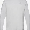 ESPRIT Longsleeves Shirt Heren Lichtgrijs