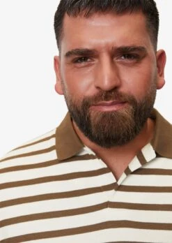 Marc O'Polo Polos Shirt Heren Beige -Herenkleding 45d2d1dc7799be2159127dc58e042625