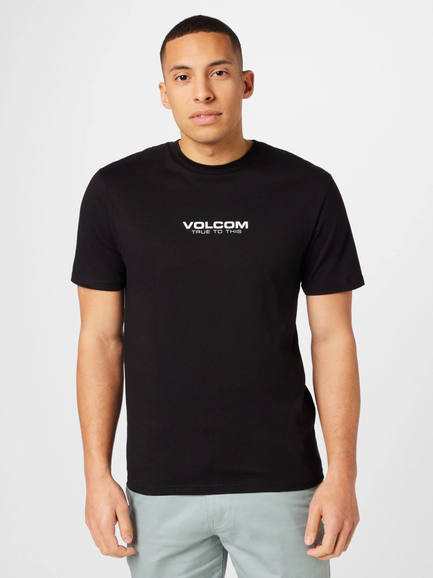 Volcom T-shirts Shirt New Euro Heren Zwart 3 Volcom T-shirts Shirt New Euro Heren Zwart - Afbeelding 3