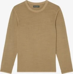 Marc O'Polo Crewneck Truien Trui Heren Bruin