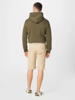 Lindbergh Chino Shorts Regular Chino Heren Beige -Herenkleding 475b3d22894ca3a680dc493600e8410b