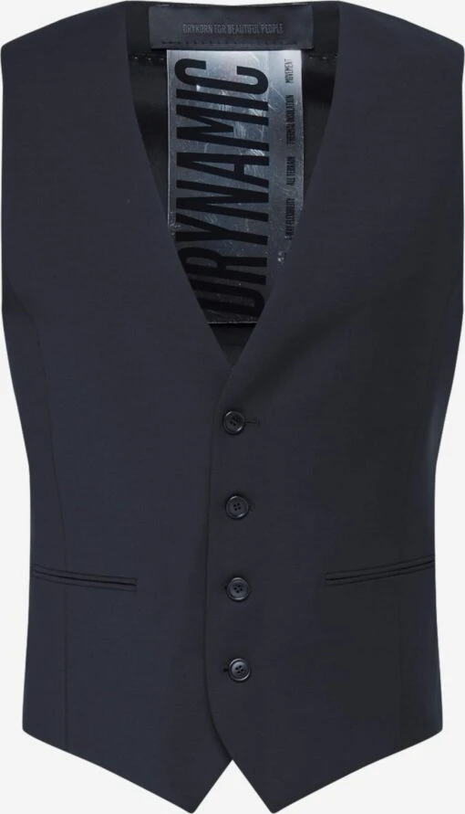 DRYKORN Bodywarmers Regular Fit Bodywarmer Malmo Heren Zwart