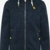 Schmuddelwedda Fleece Jassen Fleece Jas Heren Marine