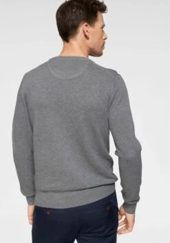 Gant Crewneck Truien Trui Heren Grijs Gemêleerd -Herenkleding 4a80c428f3be6c53b707794c9841b446