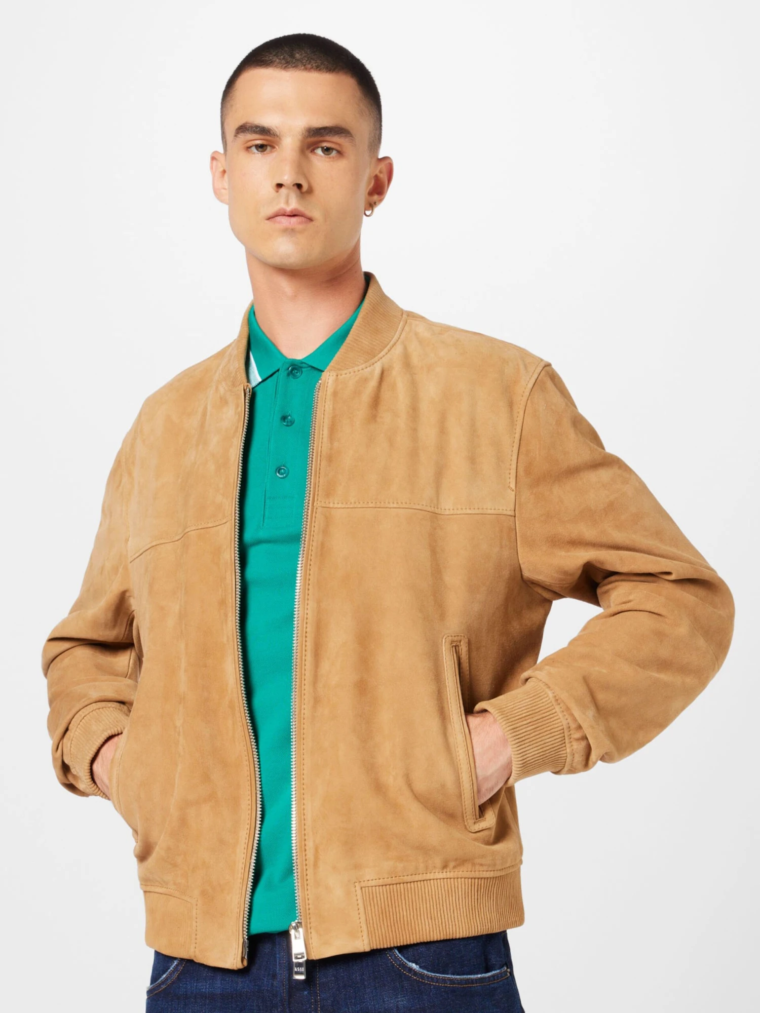 Leren Jassen Tussenjas Malbano Heren Bruin 3 Leren Jassen Tussenjas Malbano Heren Bruin - Afbeelding 3