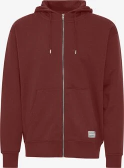 Solid Sweatvesten Met Capuchon Sweatvest Heren Bordeaux