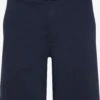 Chino Shorts Regular Chino Heren Donkerblauw
