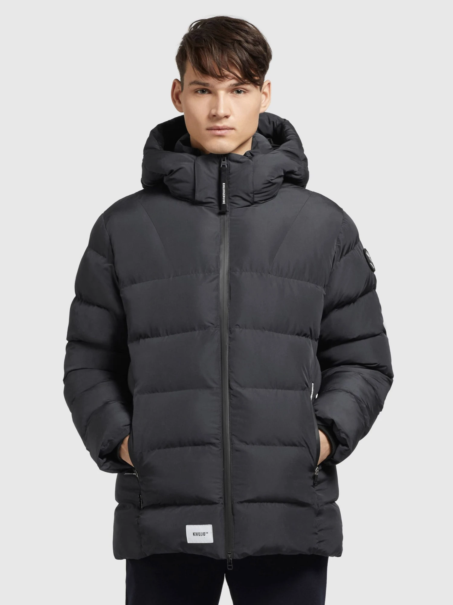 Khujo Winterjassen Winterjas SUMO Heren Donkergrijs 2 Khujo Winterjassen Winterjas SUMO Heren Donkergrijs - Afbeelding 2