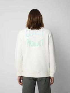 Scalpers Sweatshirts Sweatshirt Heren Offwhite -Herenkleding 4f009f13b6281ee9ab2f79a819bc309e