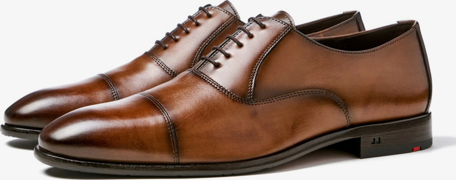 Lloyd Nette Schoenen Veterschoen Heren Bruin 2 Lloyd Nette Schoenen Veterschoen Heren Bruin - Afbeelding 2